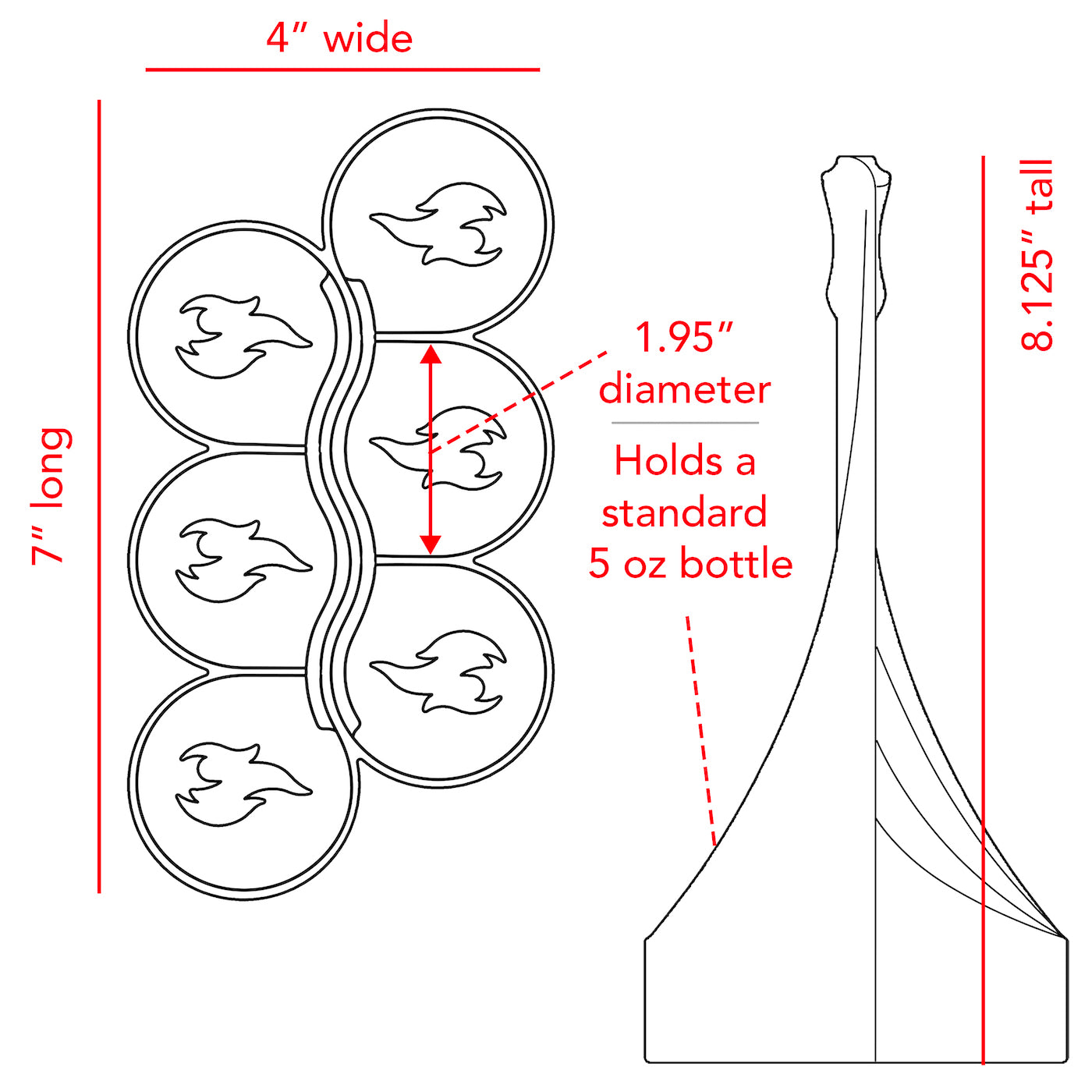 Six Bottle Caddy