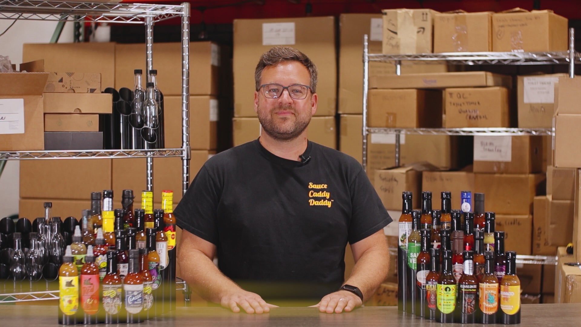 10-bottle Stadium A – Sauce Caddy Daddy